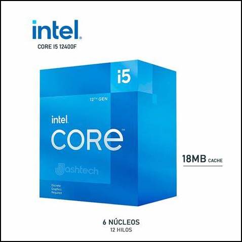 1. Intel Core i5-12400F