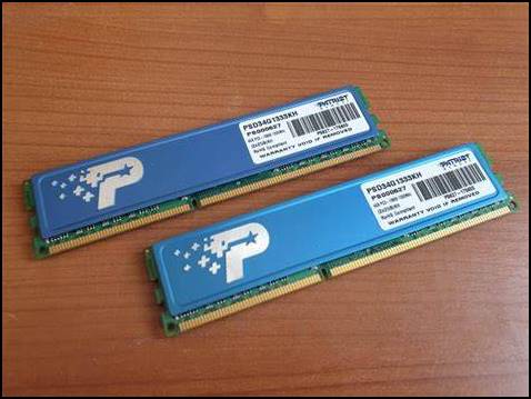 4. RAM Patriot DDR3 2x2GB