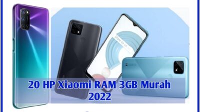 20 HP Xiaomi RAM 3GB Murah 2022 : Hapedut