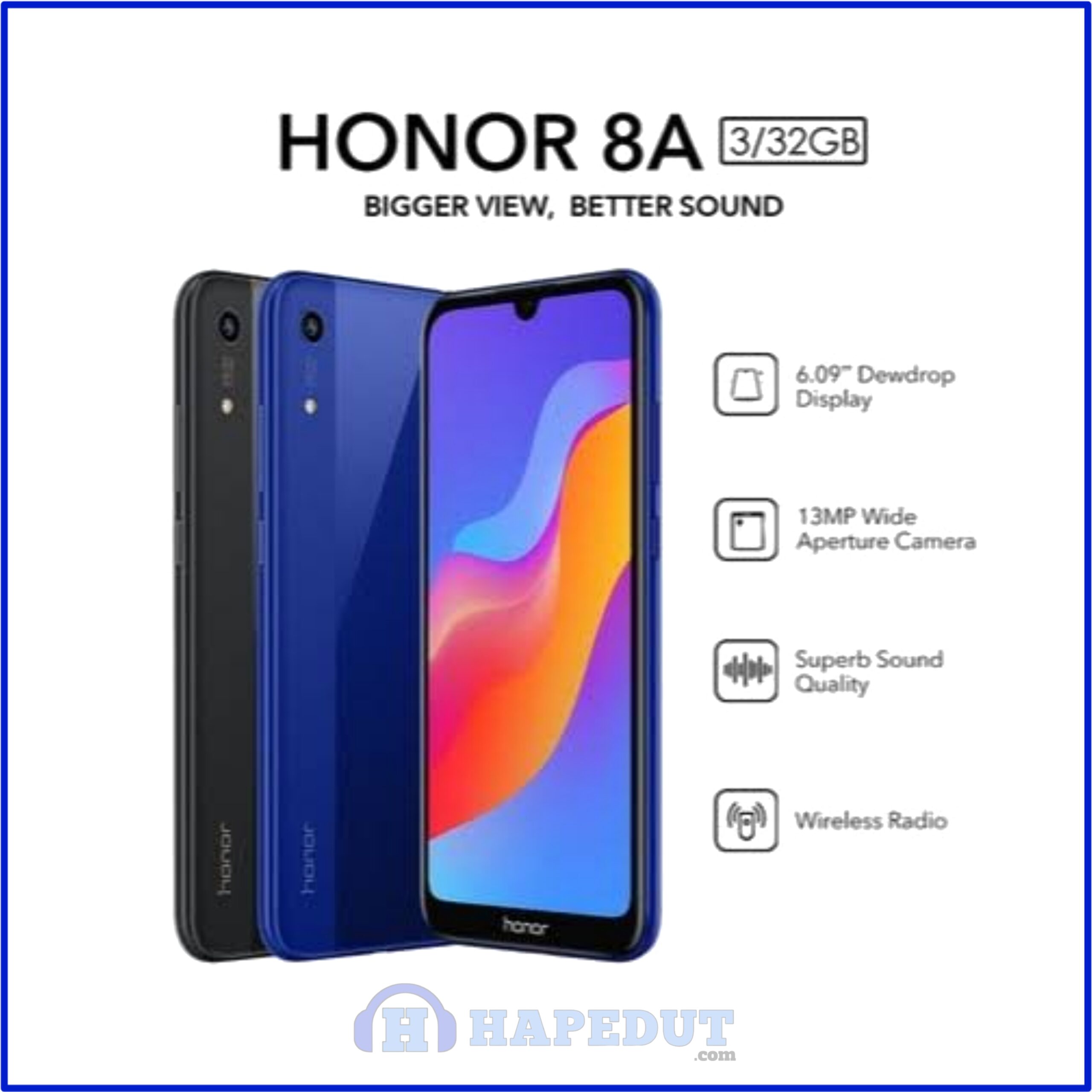 Honor 8A : Hapedut