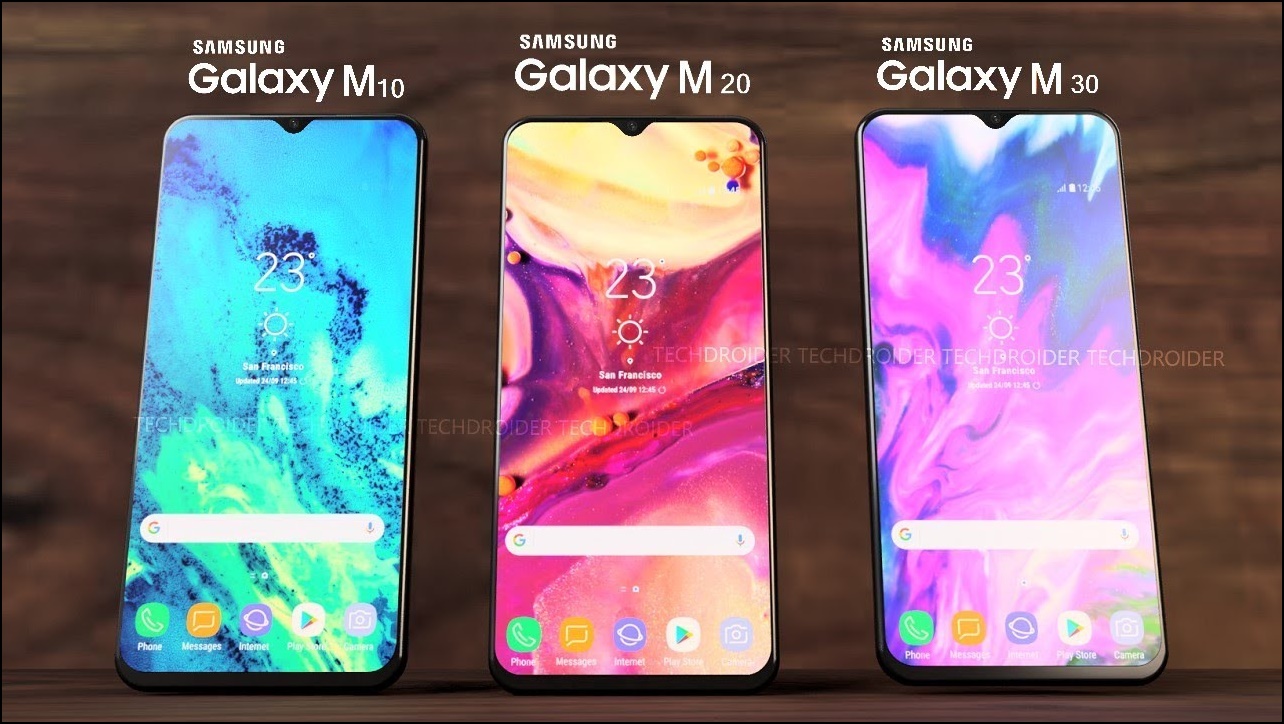 Samsung Galaxy M10, M20, M30 : Hapedut