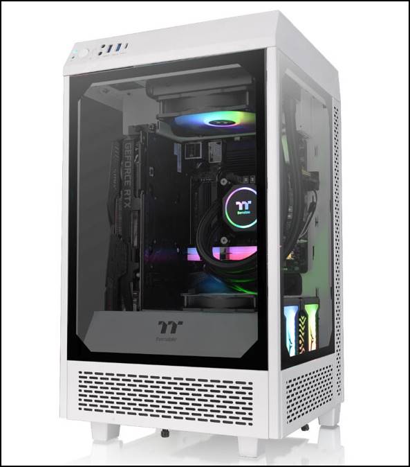11. Thermaltake The Tower 100 Mini Chassis